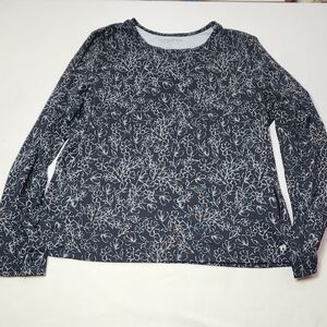 Hang Ten XL UV Protection 50+ Floral Print Long Sleeve Top